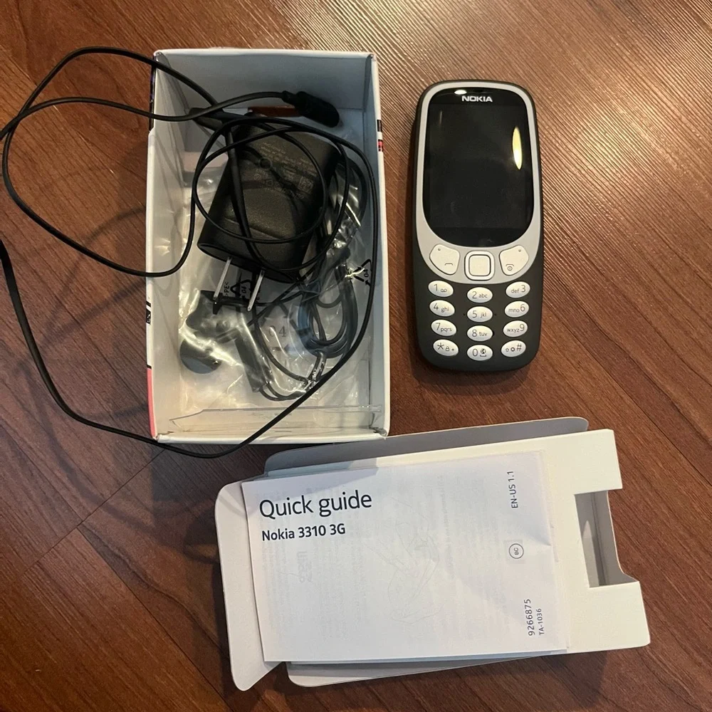 Nokia 3310 Black Mobile Phone